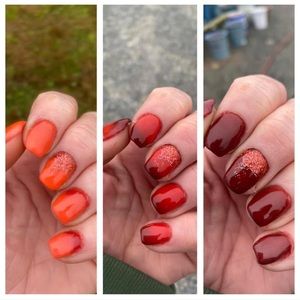 Sparkle & Co Nail Dip Powder Polish in Fall Love Story (3-way temp changer)